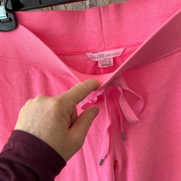 Victoria Secret Hot Pink Track Pants - Picture 4 of 4